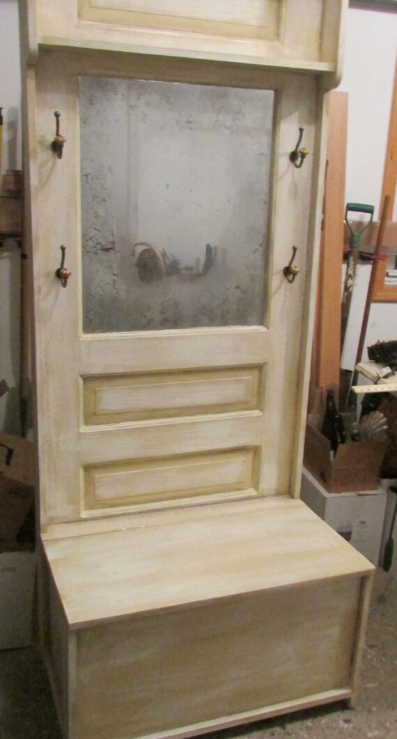 Vintage Hall Tree by CottageVentures on Etsy