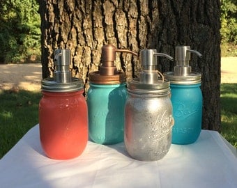 Mason Jar Soap Dispenser (Pint )