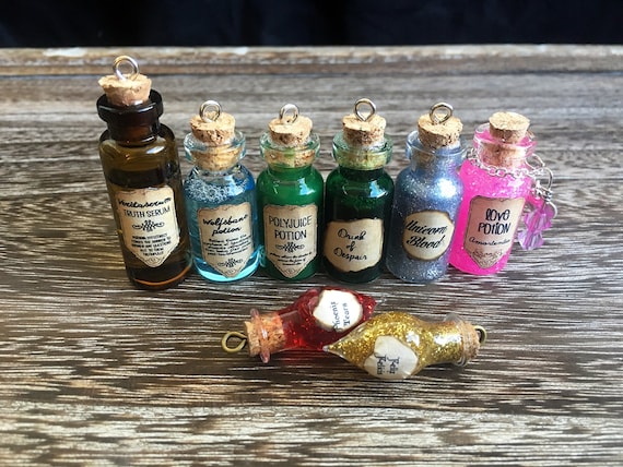 Harry Potter Potion Necklaces by Taypop