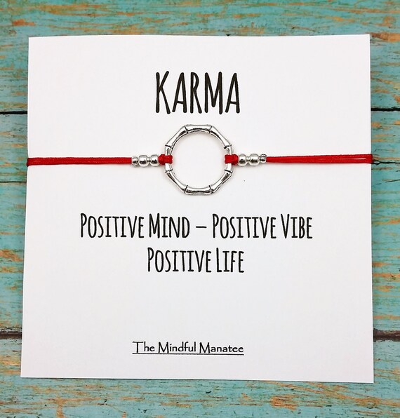 Karma Bracelet Circle Bracelet Karma Circle by TheMindfulManatee