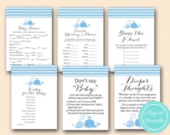 Bee Theme Baby Shower Games Printable Bumble by MagicalPrintable
