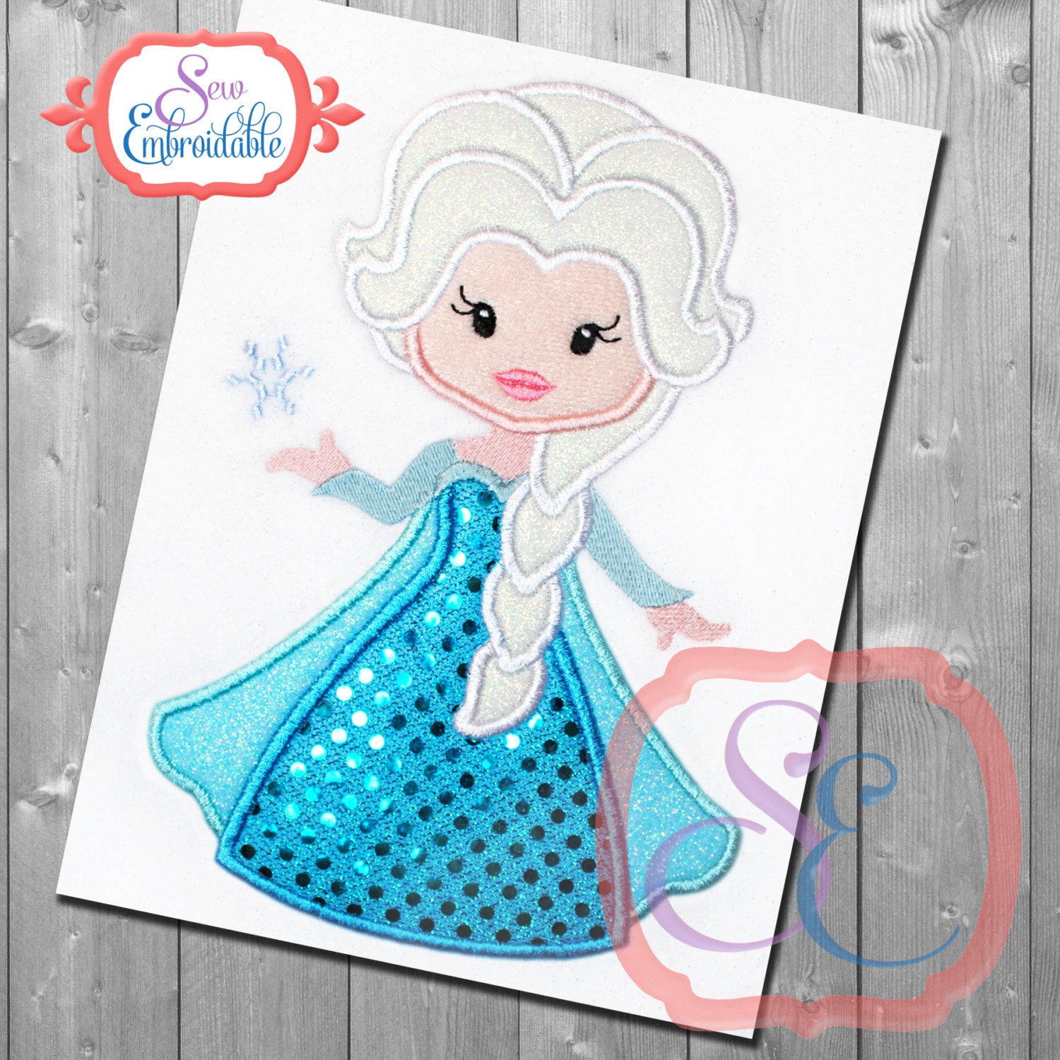 Little princess 7 applique design for machine jessecmault