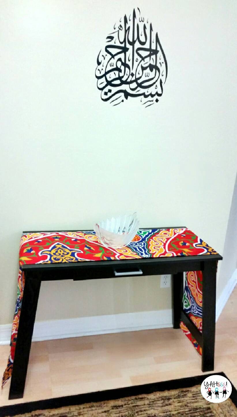 RamadanEid Table RunnerRed