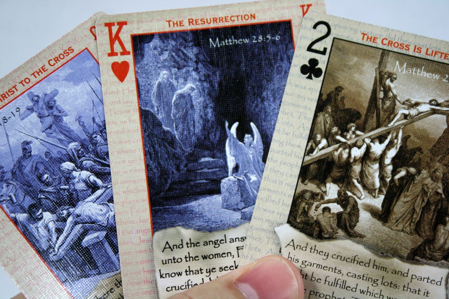 Life of Jesus Deck Bible Playing Cards That Celebrate the