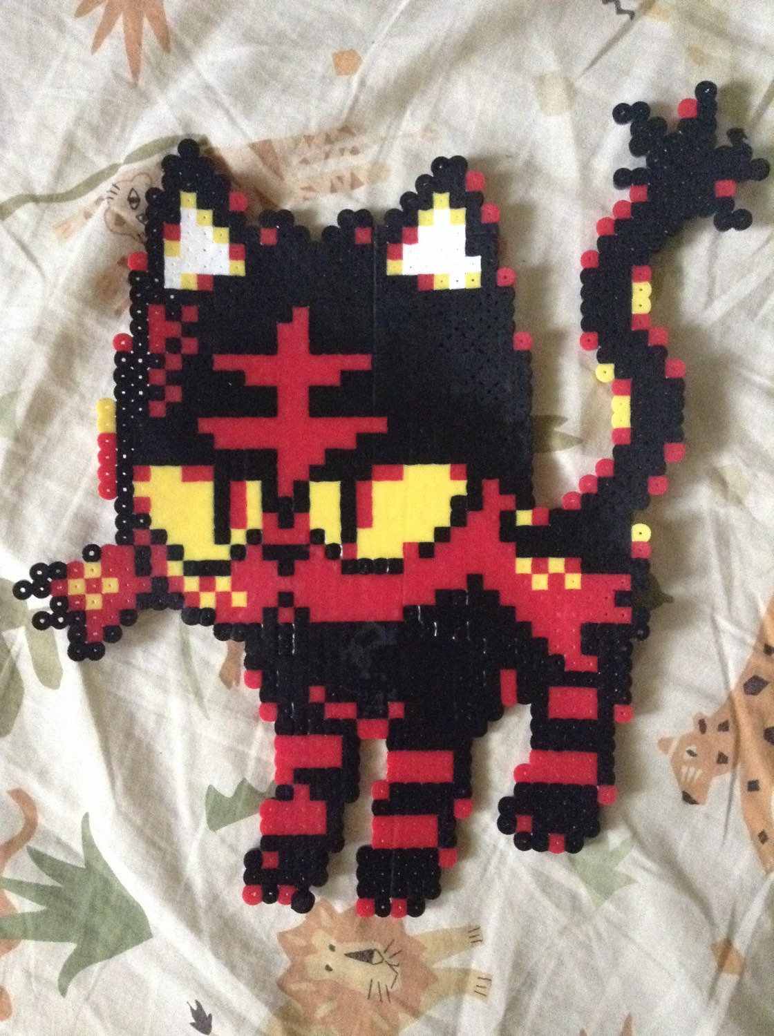 Litten Perler Bead Sprite