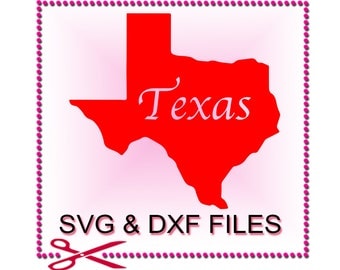 Texas Clipart for SVG Files Cutting Western Cricut Designs - SVG Files for Silhouette - Instant Download