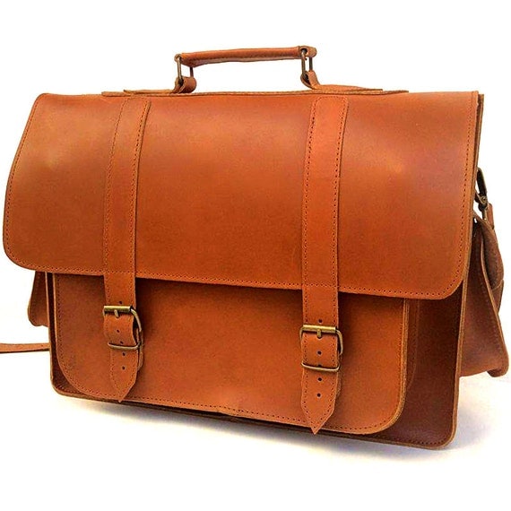 leather laptop messenger bag 17 inch