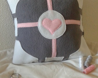 companion cube pillow