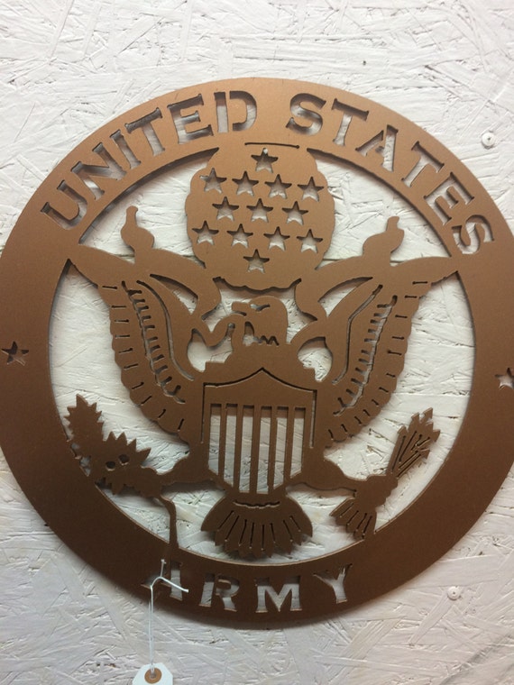 United States Army Metal art