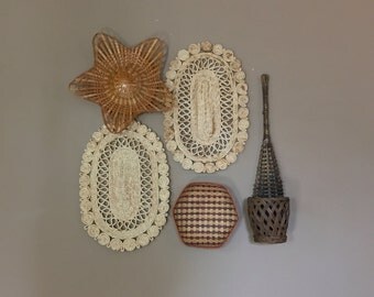 Woven Basket Wall Art woven wall baskets | etsy Woven Basket Wall Art woven wall baskets | etsy