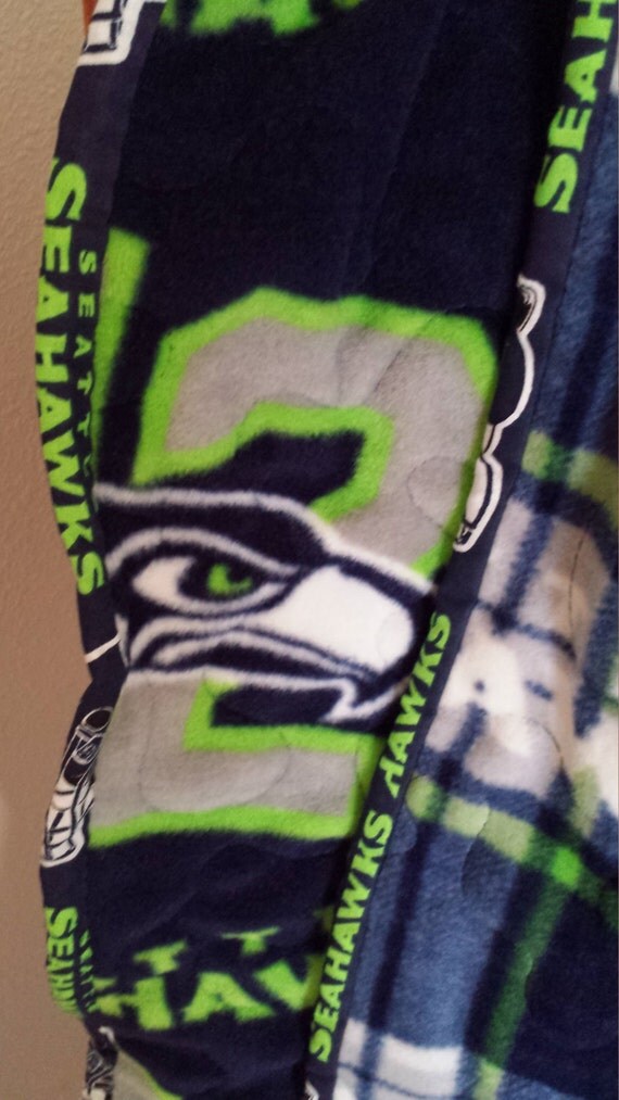 Seahawks Inspired "Superhawk" Blanket by snowride - Craftsy