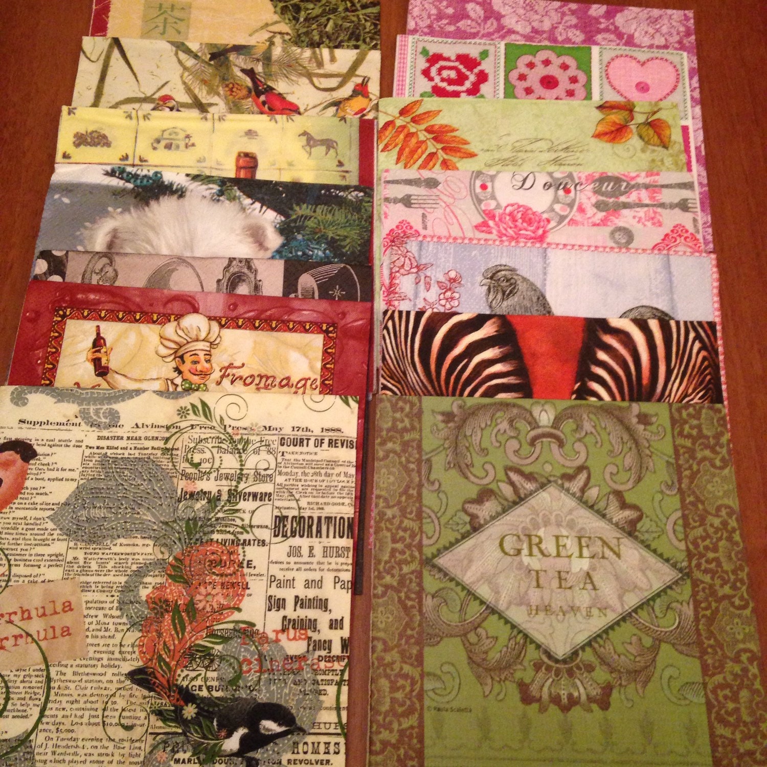 sale 14 decoupage napkins paper napkins for decoupage sale 14 decoupage napkins paper napkins for decoupage