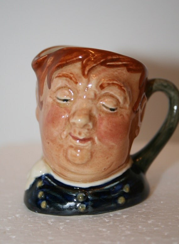 Vintage miniature Toby Jug from Royal Doulton Fat Boy