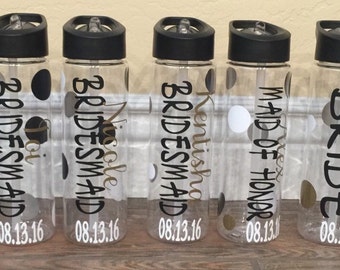 Custom water bottle