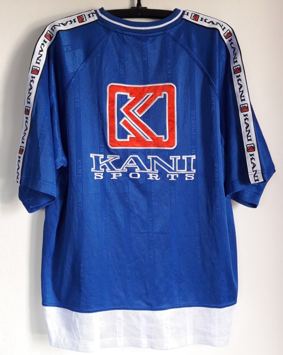 Vintage Karl Kani Sports Jersey Hip Hop Rap Sewn Swag Patch