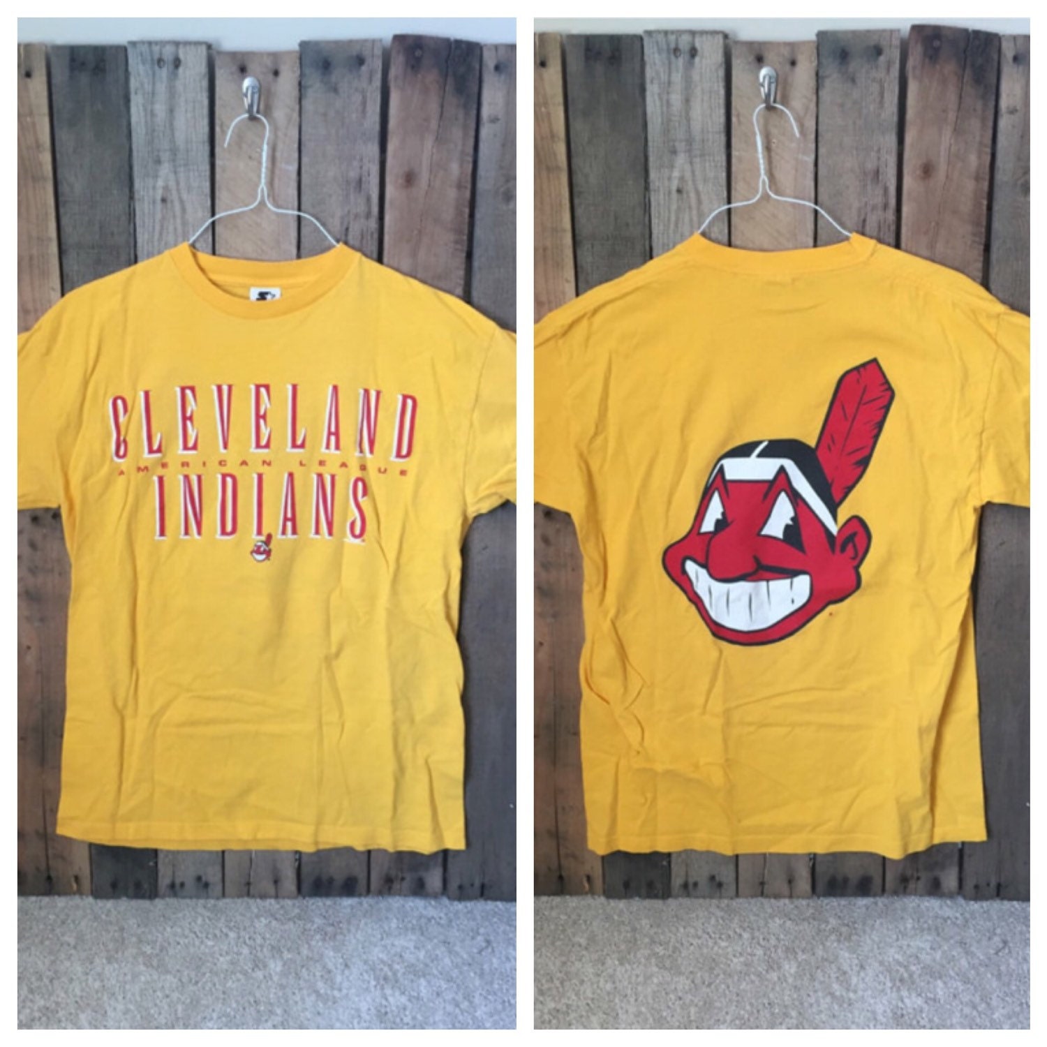 vintage cleveland indians t shirt