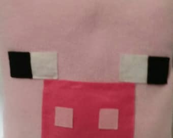 minecraft cow pillow