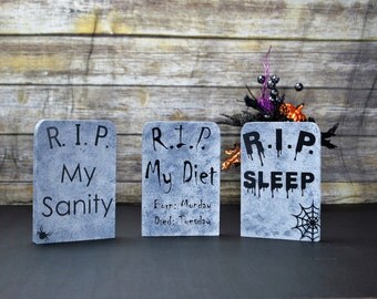funny halloween tombstones halloween humor halloween party decorations rip decor halloween cemetery - Halloween Tombstone Decorations funny halloween tombstones halloween humor halloween party decorations rip decor halloween cemetery - Halloween Tombstone Decorations