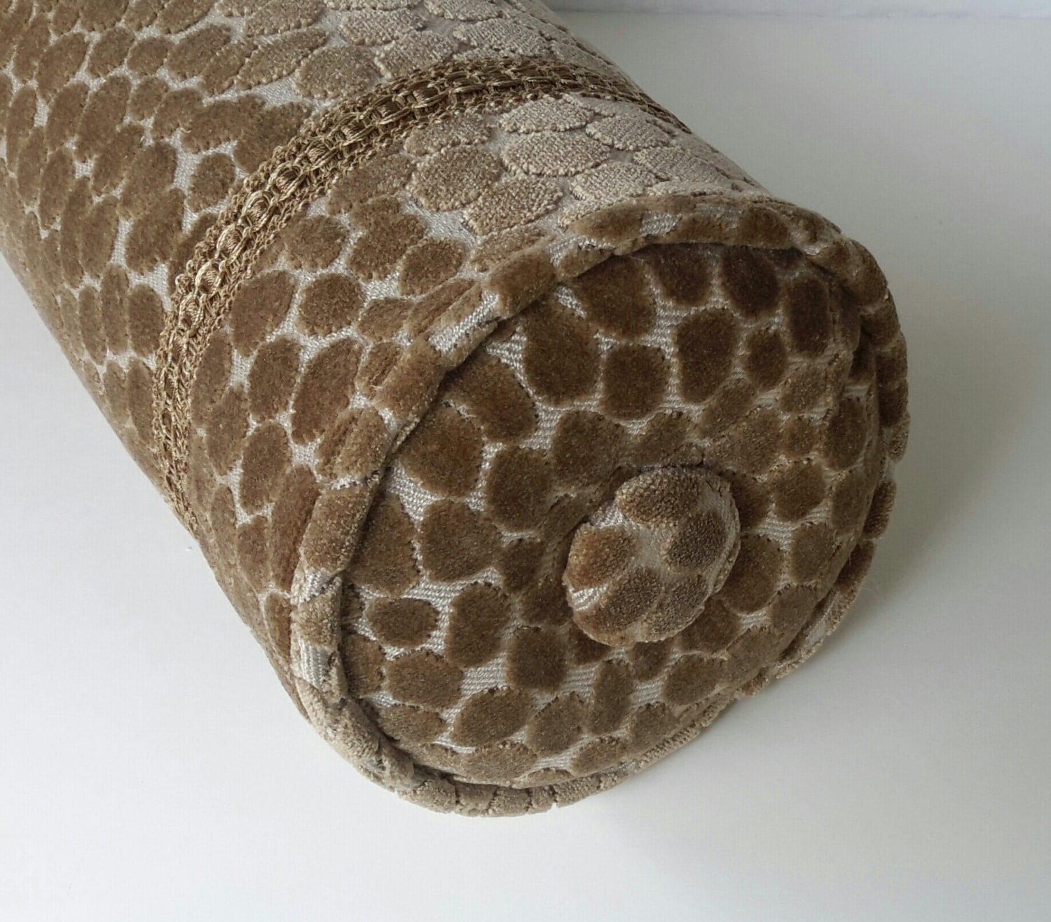 animal print bolster pillow