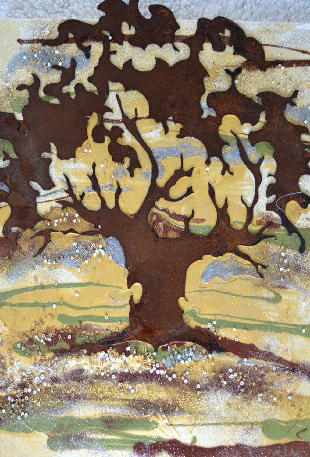 DIY Paint by numbers Tree of Life Project