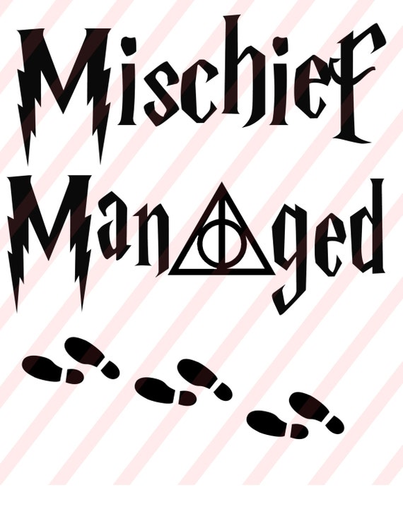 Download Harry Potter , MISCHIEF MANGLED scan n cut Cricut ...