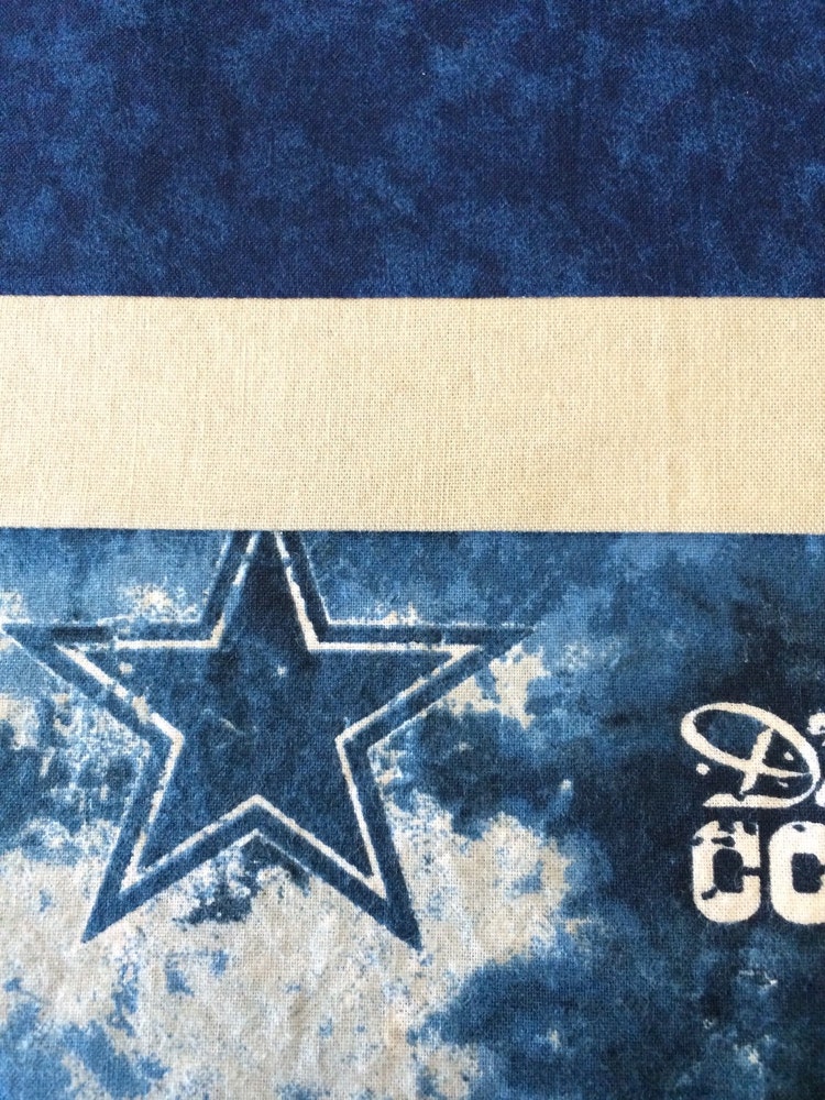 Handmade NFL pillowcase made from licensed by CreatedAndDesigned