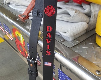 Custom Firefighter/EMS Radio Strap Adjustable 1.5" Wide