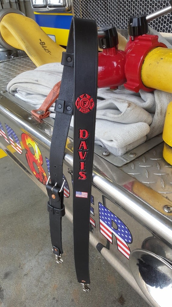Custom Firefighter/EMS Radio Strap Adjustable 1.5 Wide