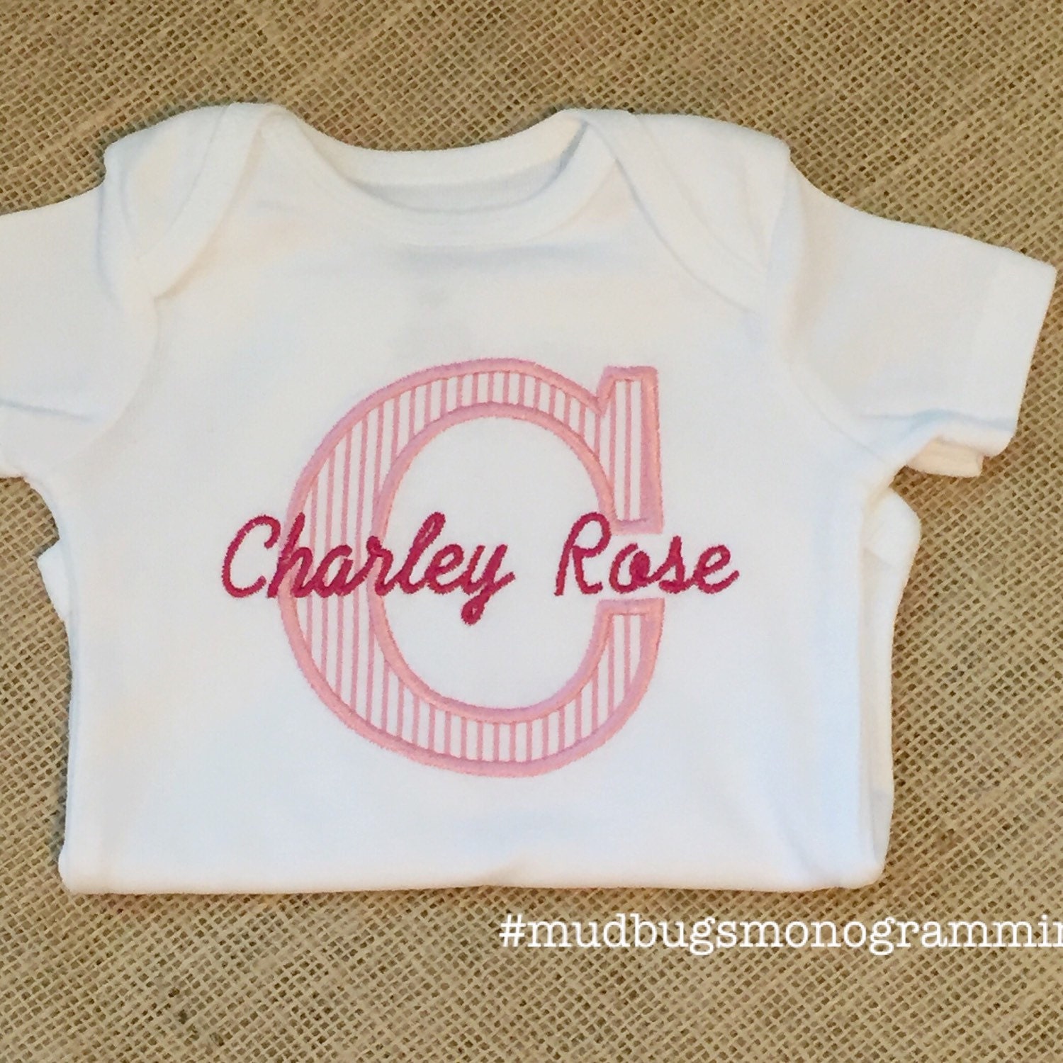 Monogram Onesie Monogrammed Onesie Monogram Shirt
