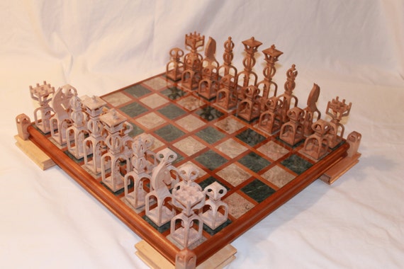 Turning chess pieces picture