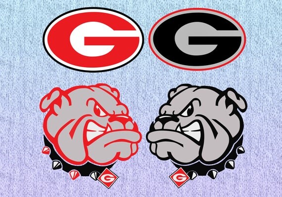 Download 4 Designs Georgia Bulldogs SVG File Digital Download by ...