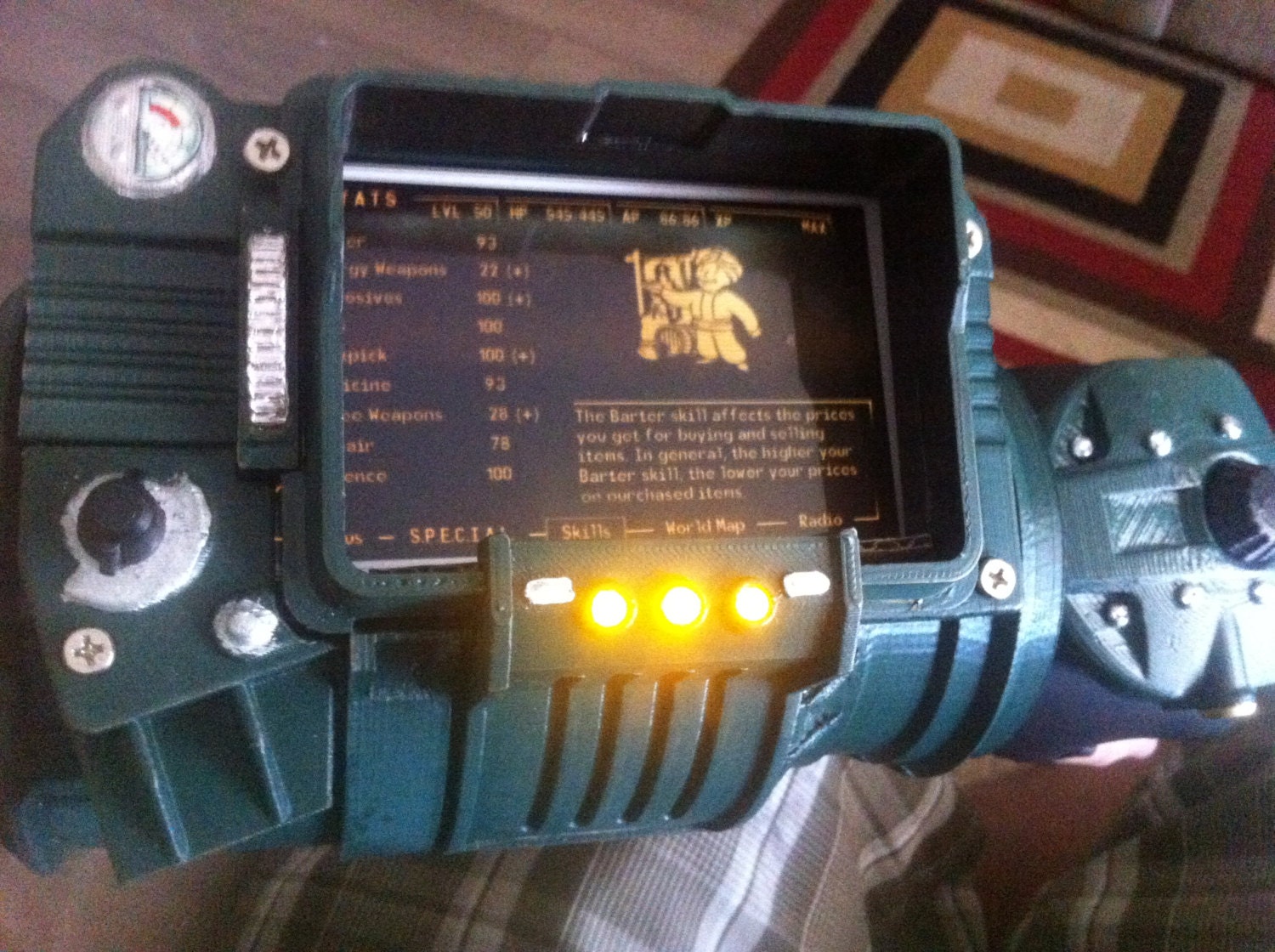 Fallout 3 Pipboy 3000 Pip-Boy 3000 3D printed by AnimaSpiritus