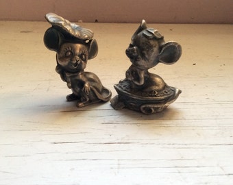 antique mice figurines