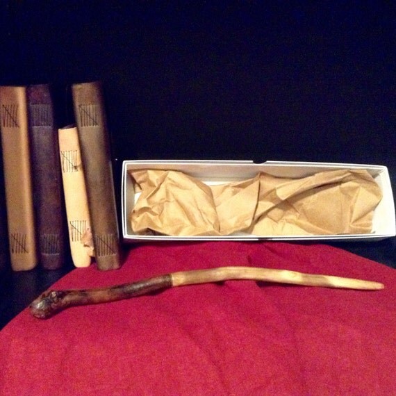 Aspen Thunderbird Feather Magic Wooden Wand by CloudHomeCrafts