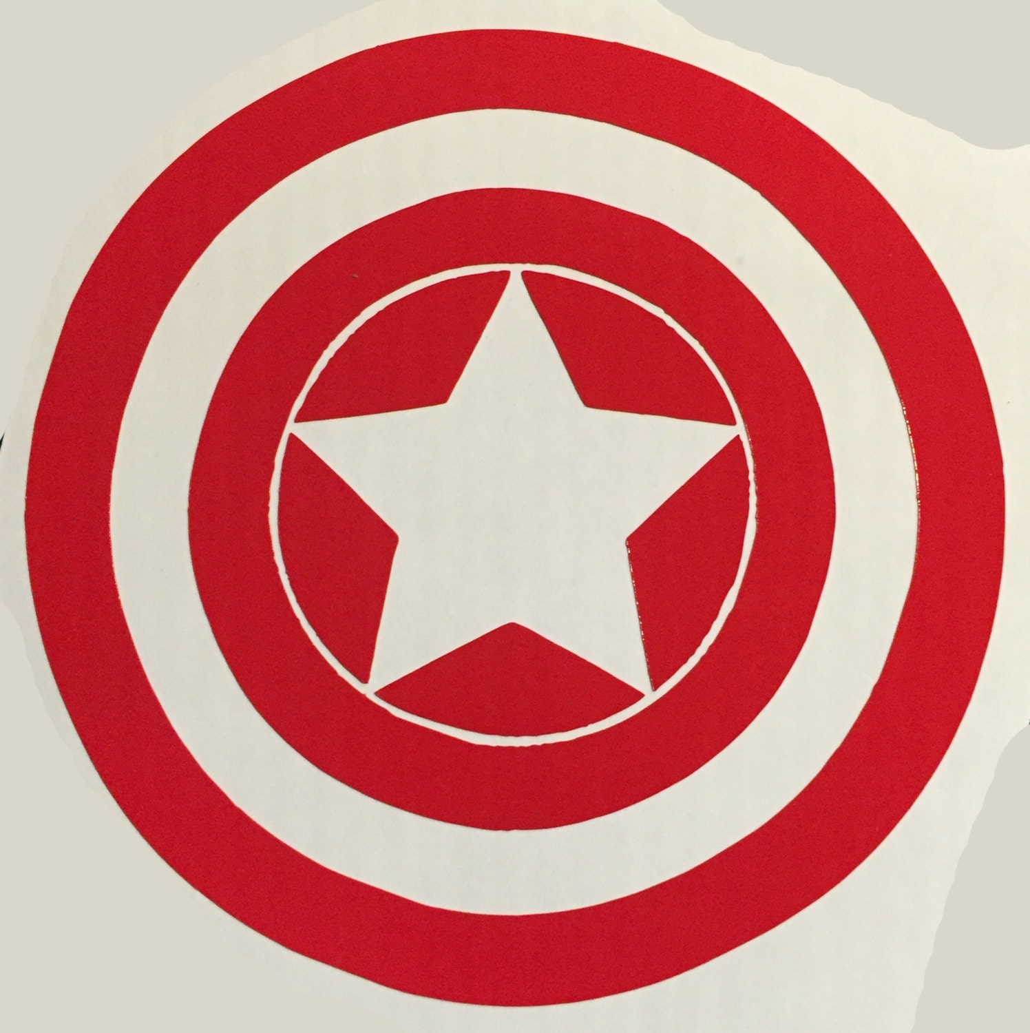 Captain America Shield Decal