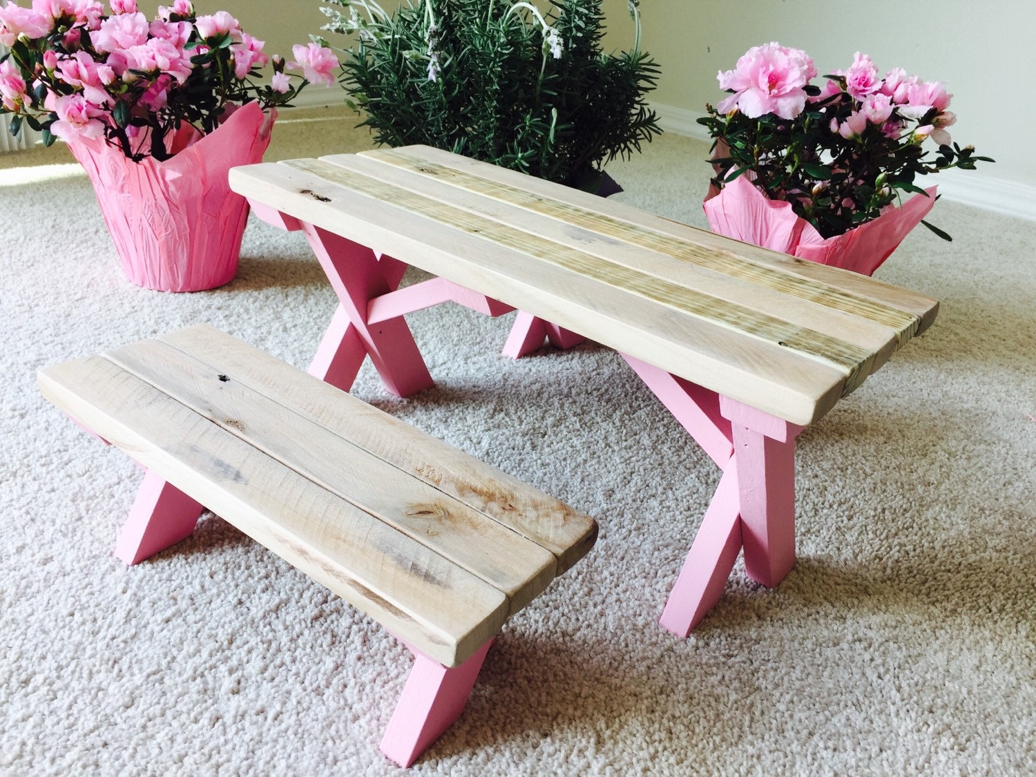 American Girl Doll Picnic Table