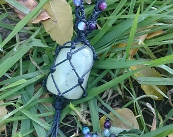 Jade Necklace, meditation necklace, fortune necklace, charm necklace special necklace