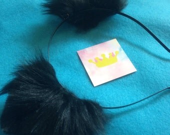 Purrilla Style: Black Cat Ears (REVAMPED!)