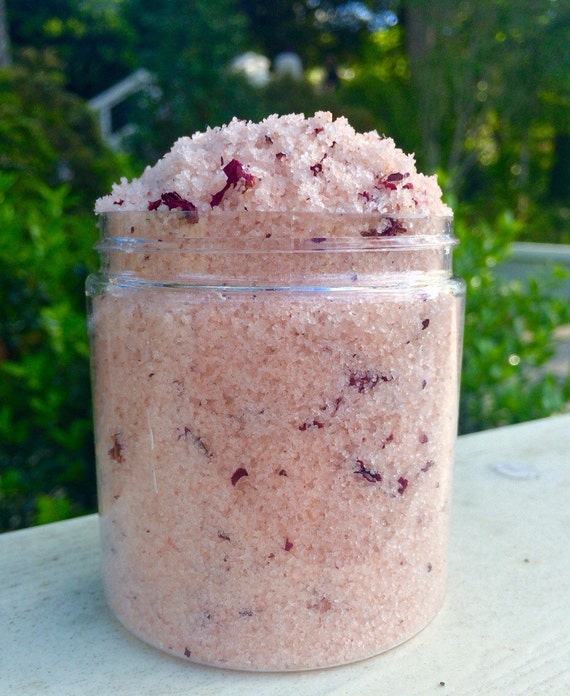 Body Scrub Pink Himalayan Sea Salt Scrub by FreshStartBathBody