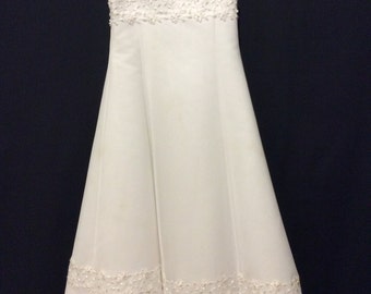 Flower girl bridal dress