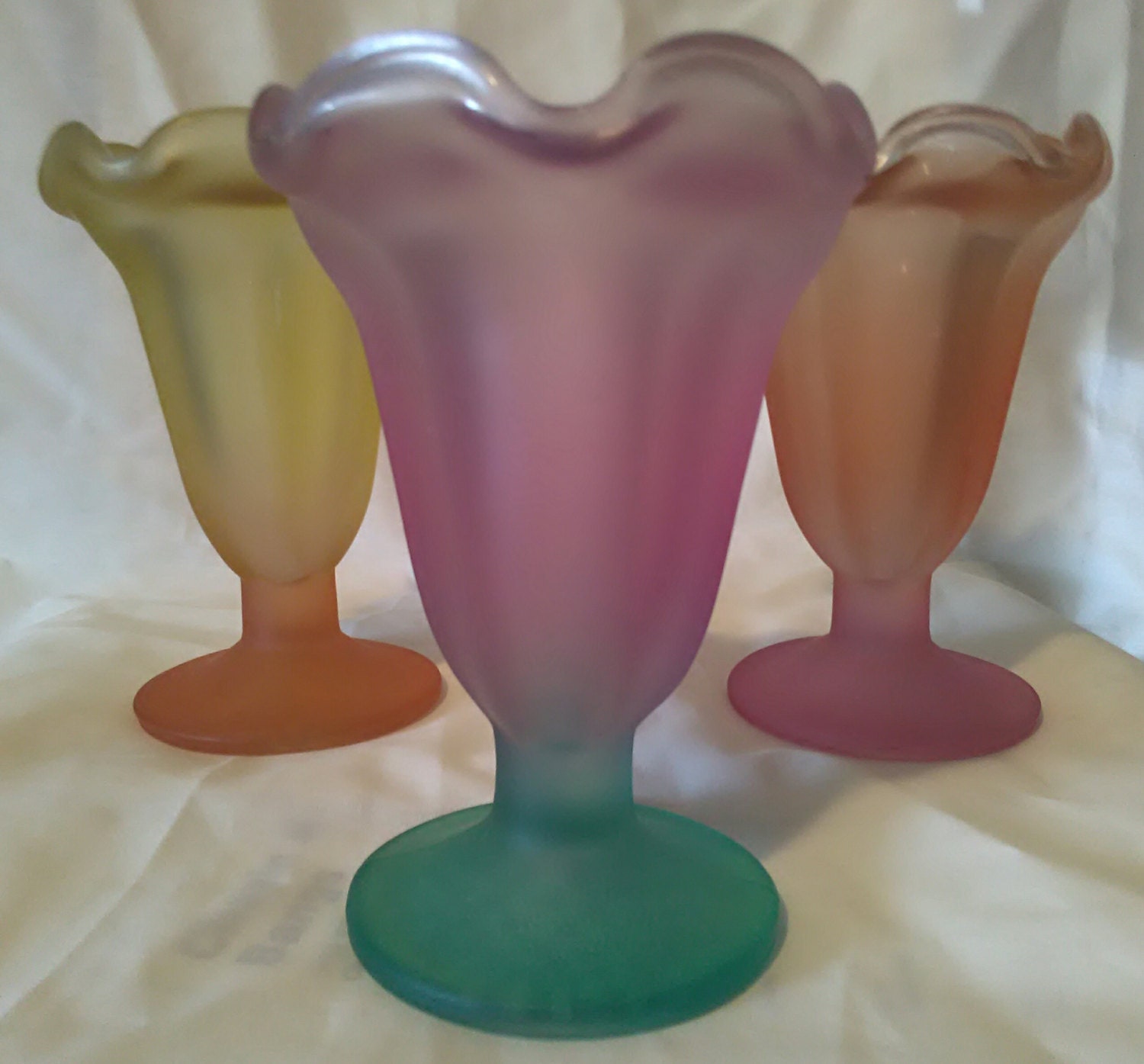 Ice Cream Dishes Parfait Glasses Sundae Cups Dessert