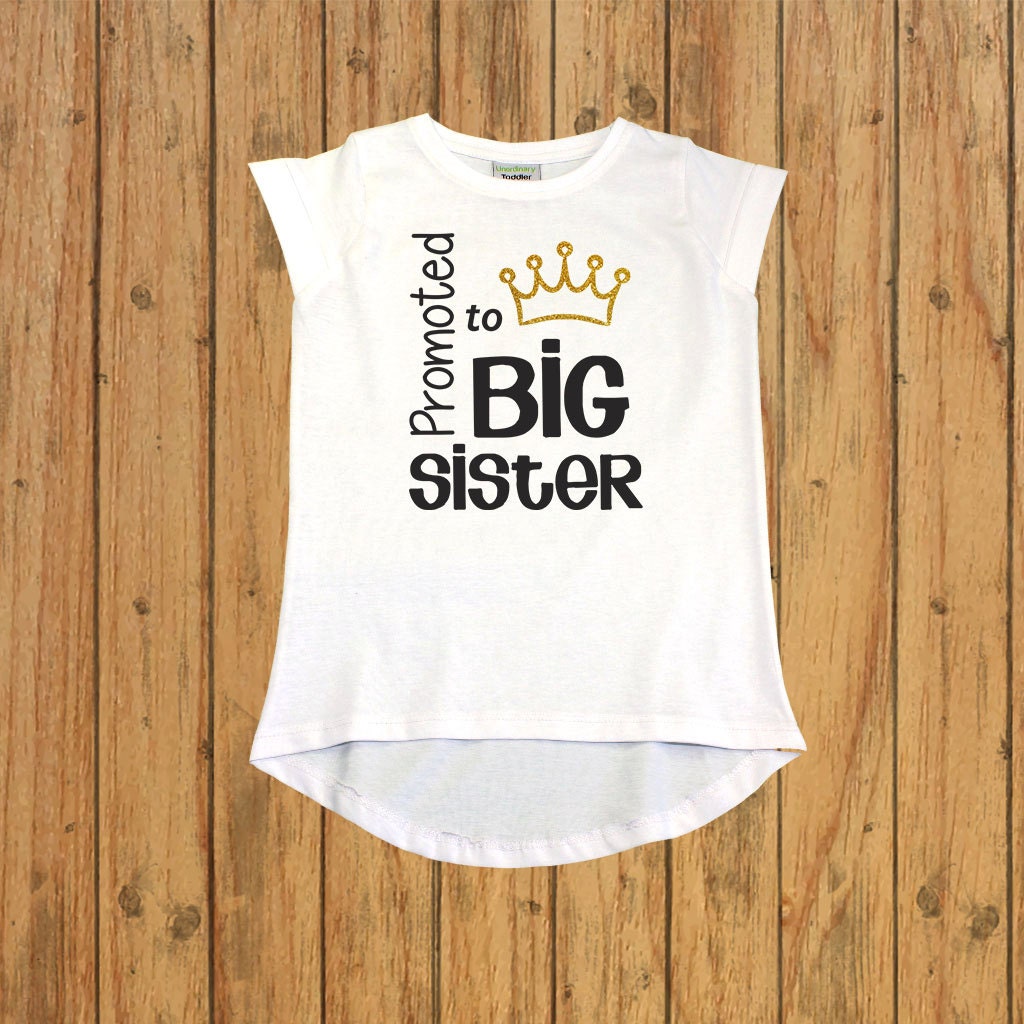 promoted to big sister shirt