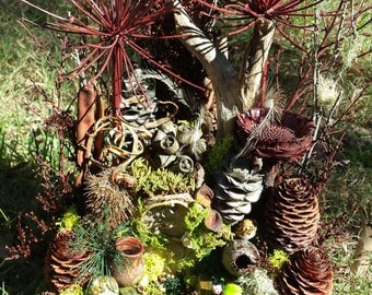 Unique ,handmade Fairy garden