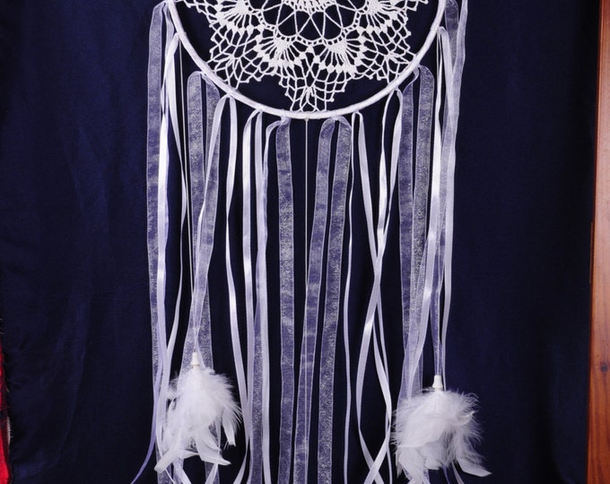 Dreamcatcher white Dream Catcher Large Dreamcatcher New Dream сatcher gift idea dreamcatchers boho dreamcatcher wall handmade idea gift baby