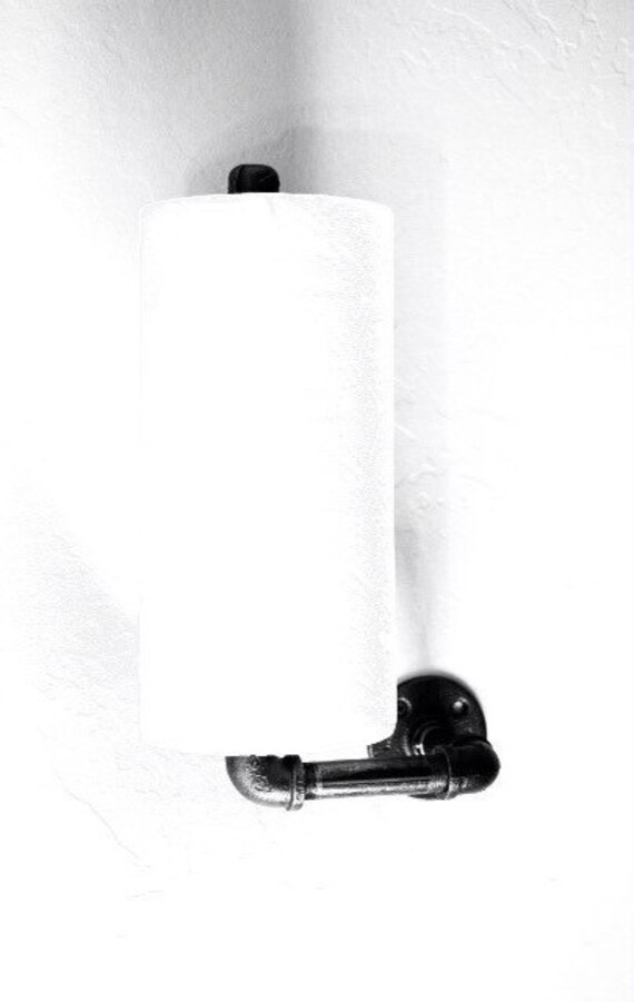 Industrial Wall Mount Paper Towel Holder by IndustrialDecorStyle