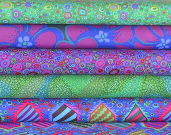 Bundle of Kaffe Fassett Collective Fabrics 5 fabrics
