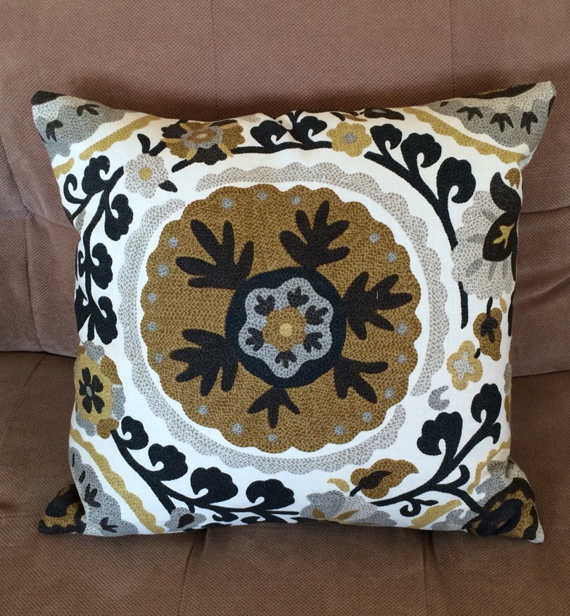 Custom Made Designer Decorative Pillow with Zipper Closure