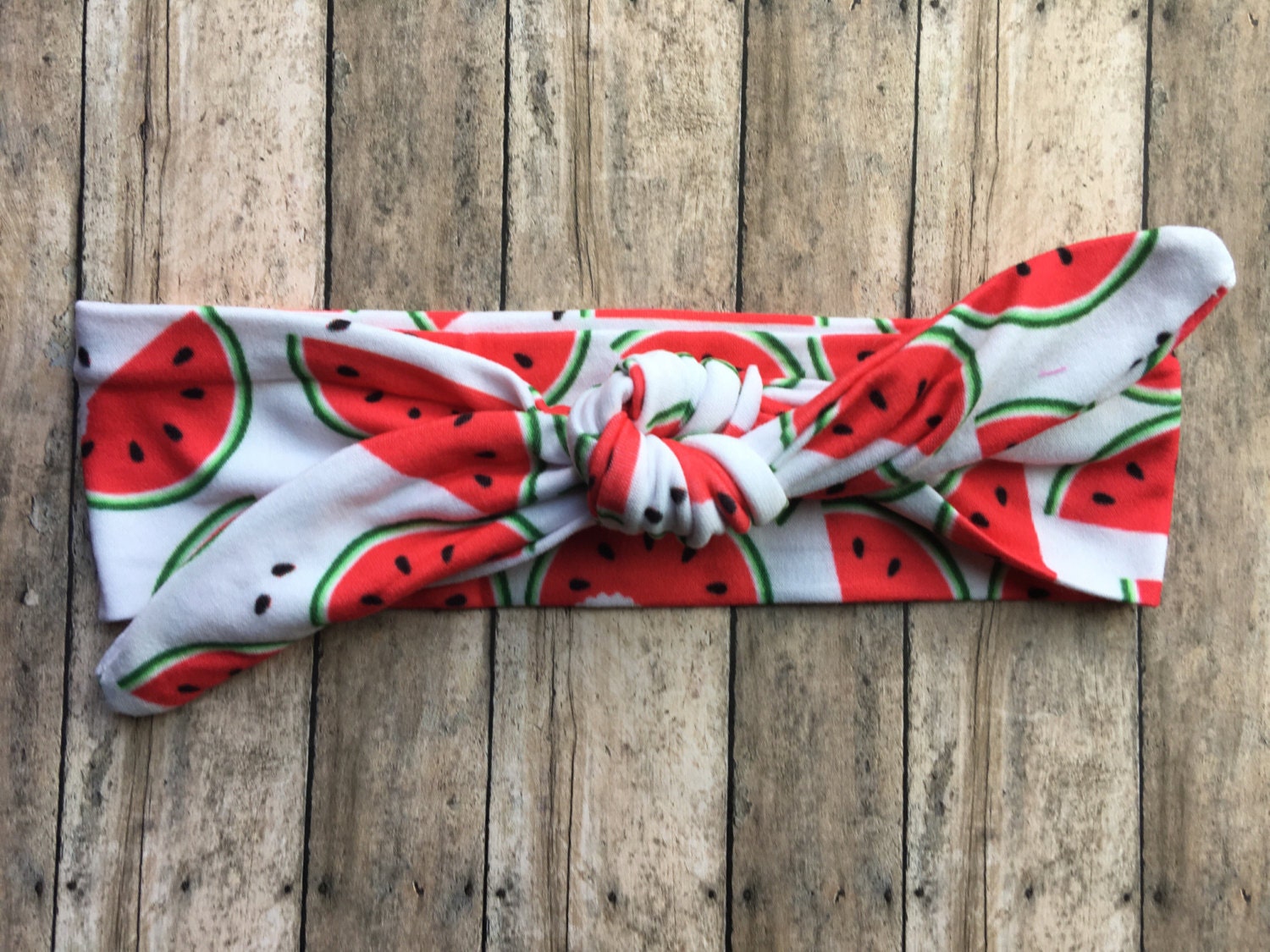 Watermelon headbandknot headbandsummer by NorthWestBellas