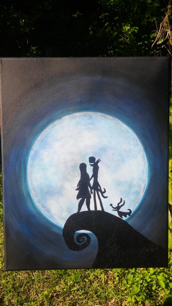 Items similar to Hand Painted Disney's Nightmare Before Christmas Jack