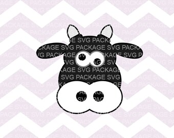 SVG Clipart, Cow Svg, Cow Clipart, Nursery Cow Svg Clipart Png, Svg Cutting File, Svg Design, Clipart Vector File Cow, Milk svg, milk png